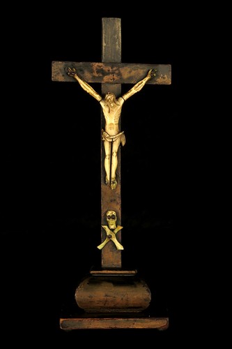 Antico cristo osso croce - antico,