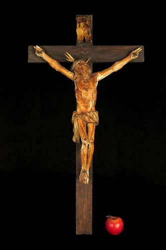 Antico importante cristo su - e,