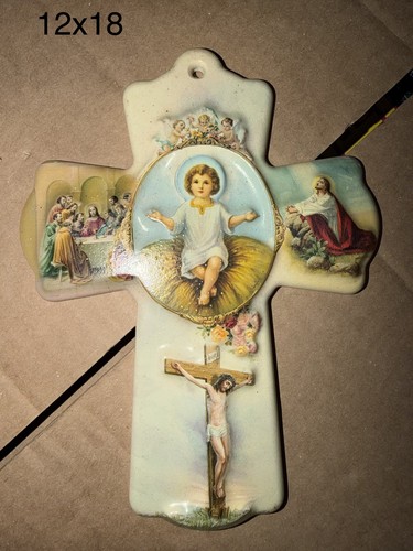 Croce parete con immagini - da,