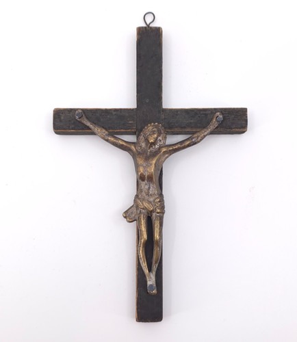 Crocifisso cristo bronzo croce - cristo,