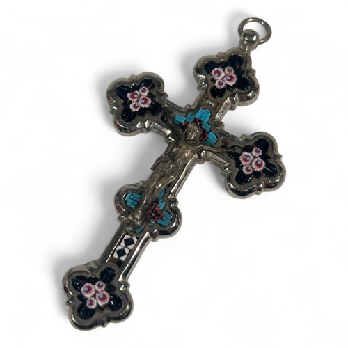 Croce pettorale antica micro - croce,