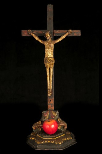 Antico crocifisso cristo - antico,