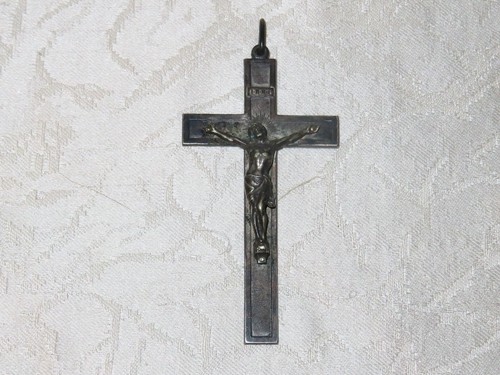 Antico ciondolo croce cristo - antico, a