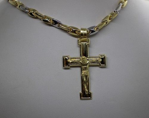 Croce argento cristo rilievo - cristo,