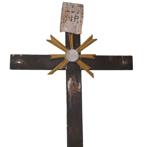 Croce processione antica - antica, 1800