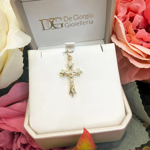 Ciondolo croce con cristo - croce, da