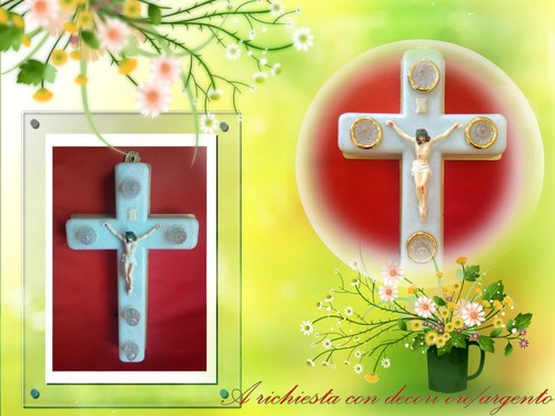 Croce cuore ovale staggia - ovale, a