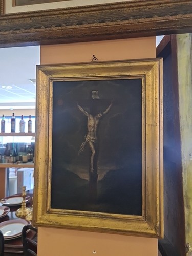 Dipinto cristo croce - cristo,