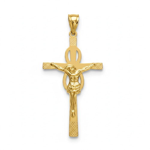 Pendente crocifisso acciaio - pendente,